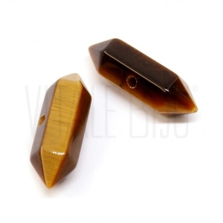 Entremeio Pêndulo Olho de Tigre 26x8mm