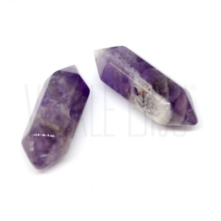 Entremeio Pêndulo Ametista 26x8mm
