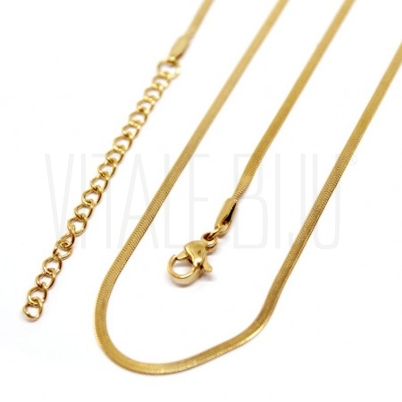 Fio Malha Snake Espalmada 2mm ...