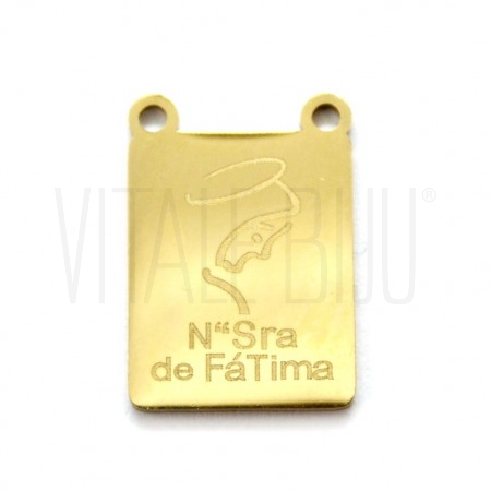 Pendente 17x12mm Nossa Senhora...