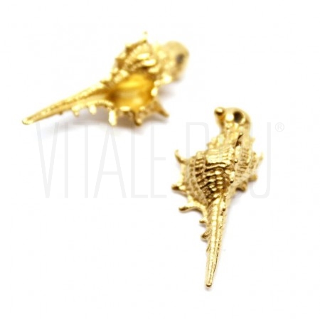 Pendente Concha 20x8mm - Aço I...