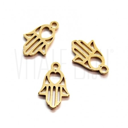 Pendente Mão Hamsa (mão de Fát...