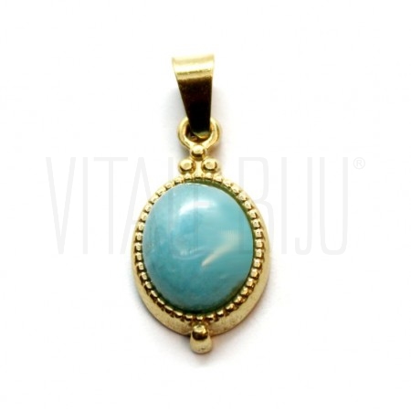 Pendente Amuleto Vintage 16x10...