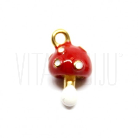 Pendente Cogumelo Vermelho 12....