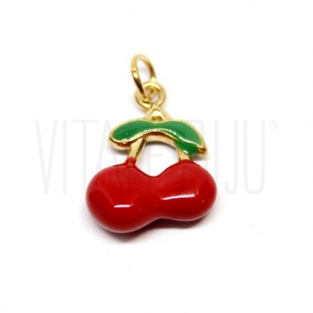 Pendente Cereja 12x11mm - Aço ...