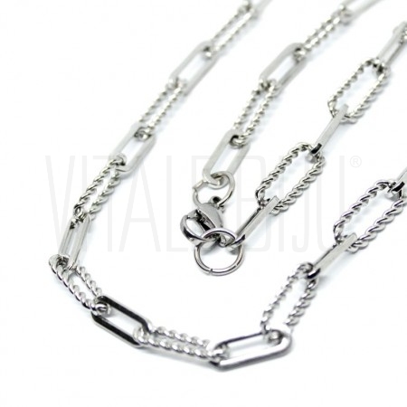 Fio Elo Oval c/ detalhes 7mm -...