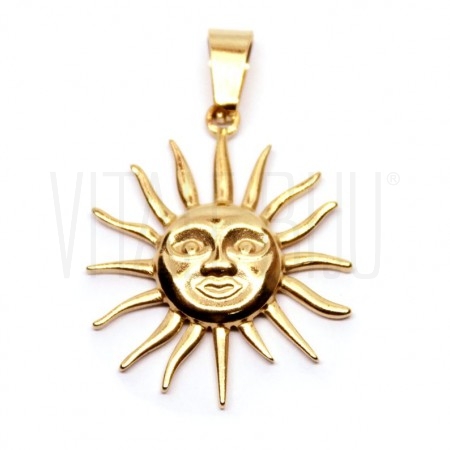 Pendente SOL  22mm - Aço Inox ...