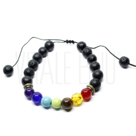 Pulseira 7 Chakras  Ajustável ...