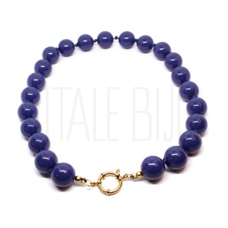 Colar Bolas Acrílicas 16mm - A...