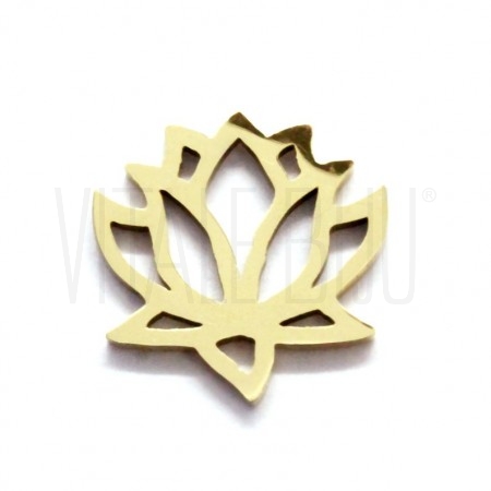 Entremeio/pendente flor de lot...