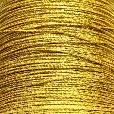 Fio de nylon com cordões metál...