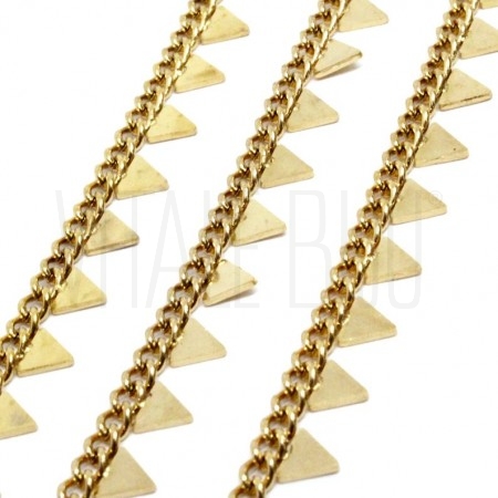 Corrente elo torcido 3mm com t...