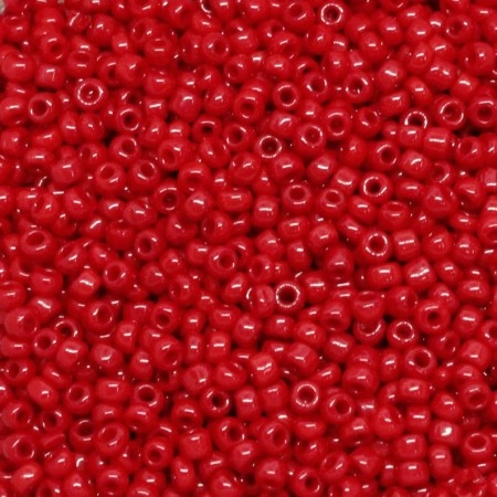 Pack missanga 3mm - VERMELHO