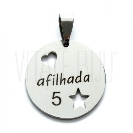  Medalha Afilhada 5 Estrelas 2...
