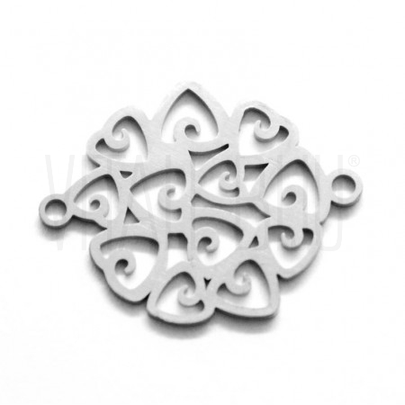 Entremeio Mandala 18.5x23mm - ...