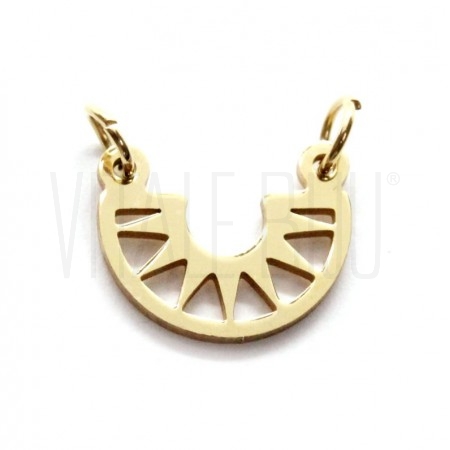 Entremeio/Pendente Sol 15x12mm...
