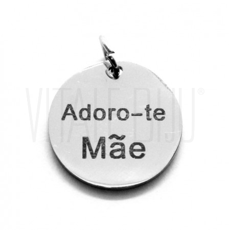  Medalha "Adoro-te Mãe&qu...