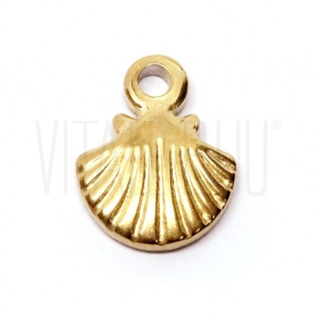 Pendente Concha 13x10mm - Aço ...