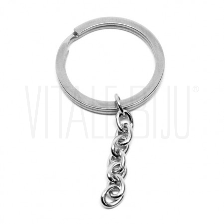 Porta Chaves 30mm com Corrente...