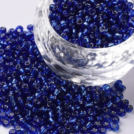 Pack missanga 3mm - AZUL ANIL ...