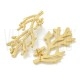 Brinco Nature ( Alga) 44x22mm - Aço Inox Dourado