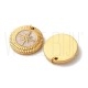 Pendente Rosa dos Ventos 18mm - Aço Inox Dourado 
