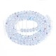 Fiada Cristal Facetado 4mm - Azul AB Color - Efeito Asa de Borboleta