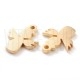  Medalha anjo  14x15mm - Aço Inox Dourado