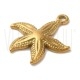 Pendente Estrela do Mar 25x22mm - Aço Inox Dourado