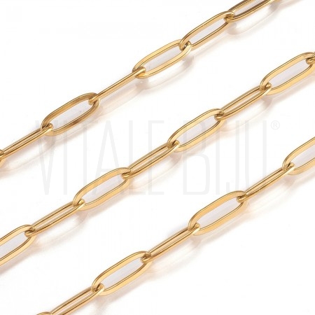 Corrente Paperclip  12x4mm -  ...