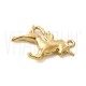 Pendente Unicórnio 26x27mm - Aço Inox - Dourado