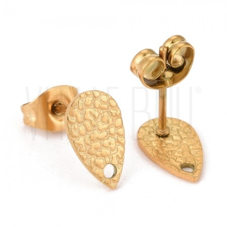 Base Brinco 10x6mm furo: 1mm -...
