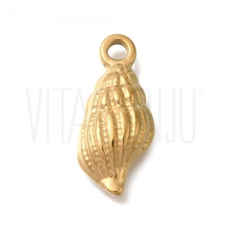 Pendente Concha 19x9mm - Aço I...