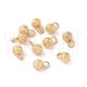Pendente Bolinha/Bola Texturizada 4mm - Aço Inox 304 Dourado