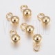Pendente Bolinha 3mm - Aço Inoxidável 304 - Dourado