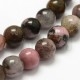 Fiada Contas +/- 8.5mm  RODONITA OU RODONITE NATURAL