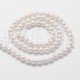 Fiada Pérola Natural Polida +/- 4mm (Premium Quality)