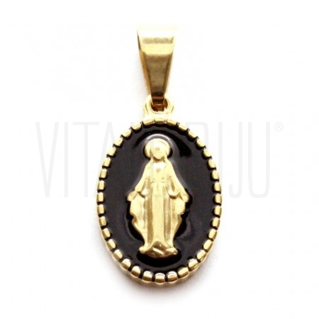 Pendente Nossa Senhora 17x11mm...