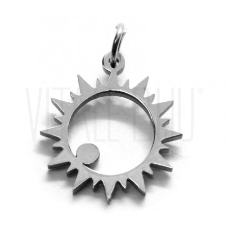  Pendente Sol 15mm - Aço Inox
