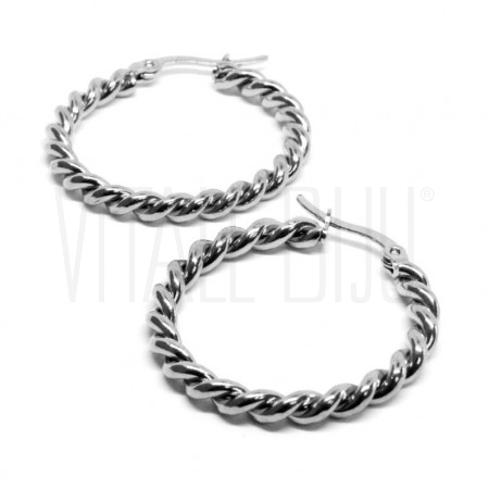 Brinco Argola Torcida 31mm - A...