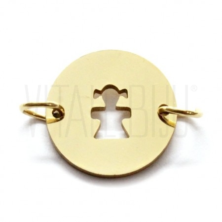  Pendente/Entremeio Menina 15m...