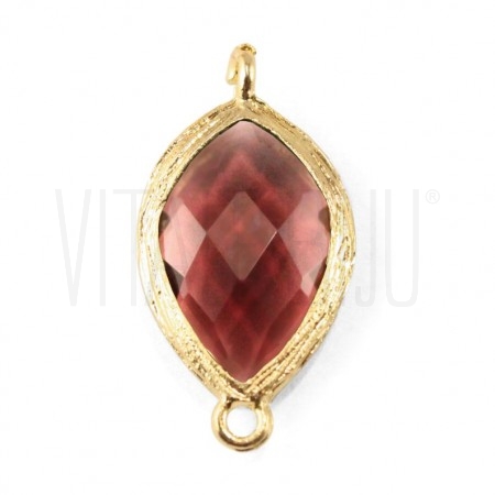 Entremeio em cobre com cristal...