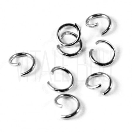 Pack 50 argolas 5mm x 0.7mm - ...