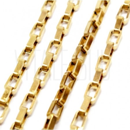 Corrente Elo Retangular 3mm - ...