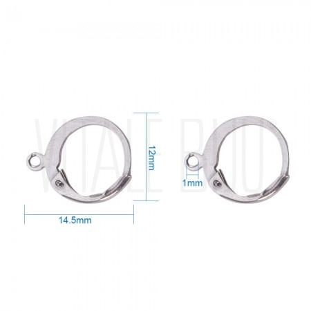 Par base brinco 14.5mm x 12mm ...