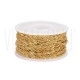Corrente Malha Singapore 1.5mm - Aço Inox Dourado 304 Corrente Malha Singapore 1.5mm - Aço Inox Dourado 304