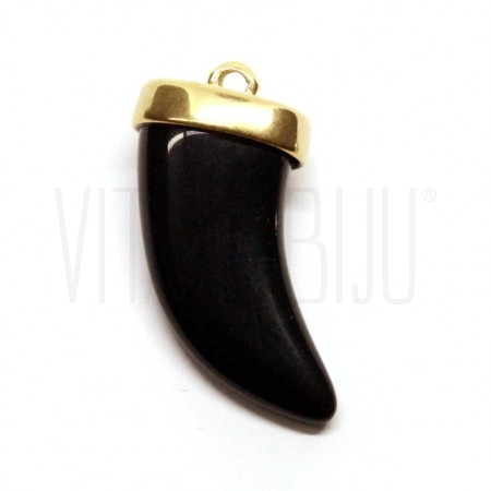Pendente Corno 25x15mm - Base ...