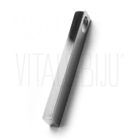 Pendente Barra 30x5mm - Aço In...