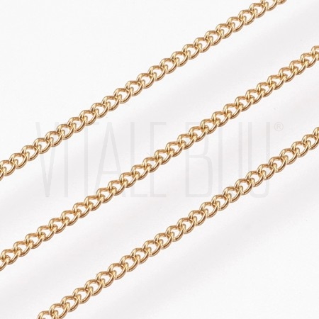 Corrente Elo Oval Torcido 1.5m...
