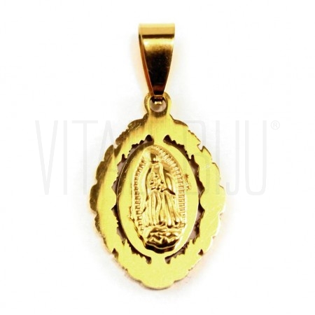  Medalha Nossa Senhora 24x16mm...